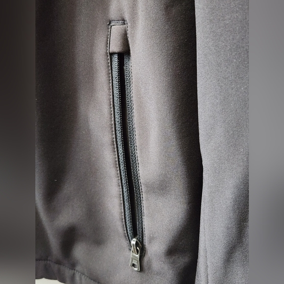 Tommy Hilfiger Men's Active Soft Shell Jacket, Size L, Black - Picture 7 of 16